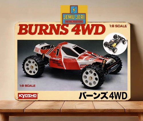 Kyosho scala brucia - 1/8, 4wd